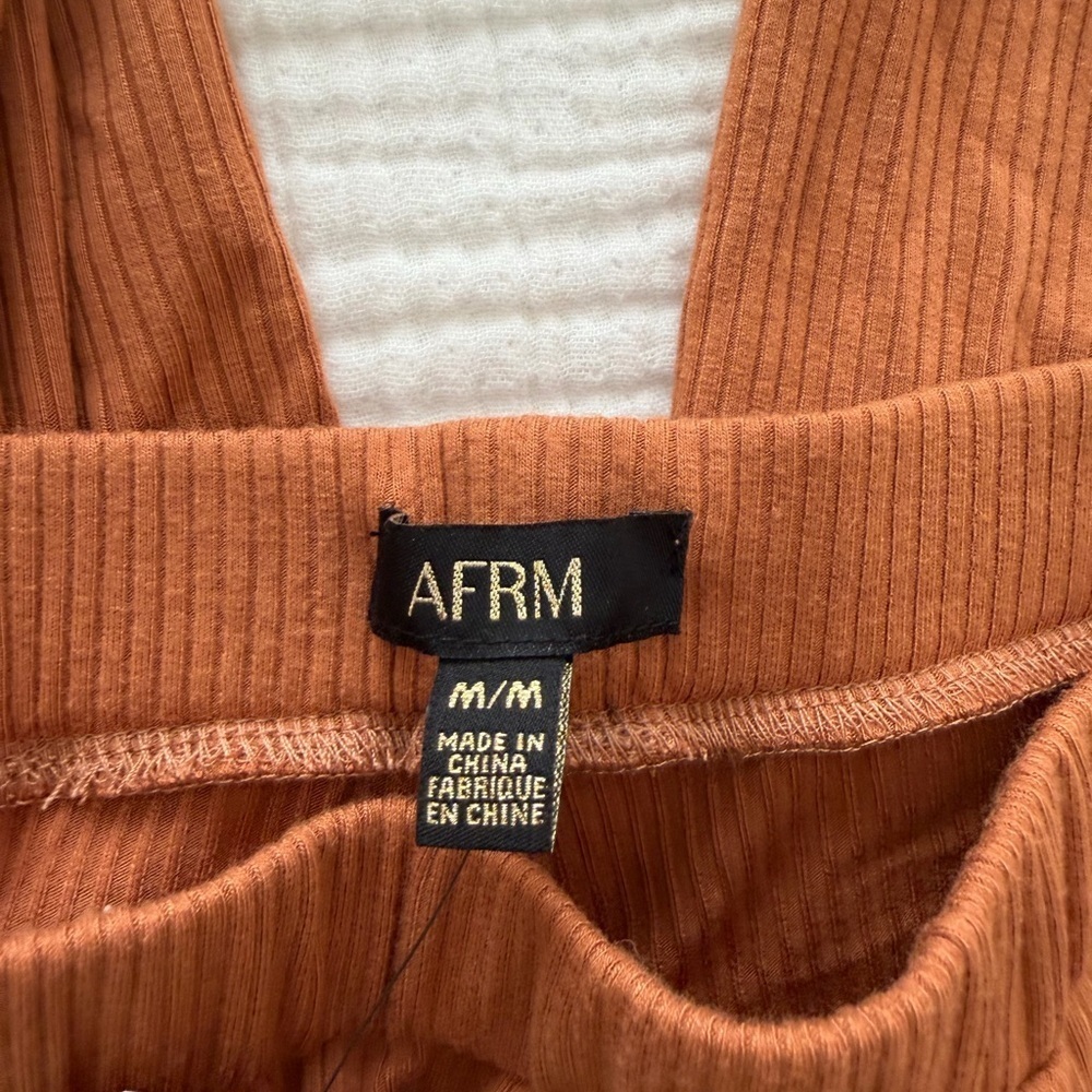 AFRM‎ Ribbed Wide Leg Pants - Picture 6 of 9